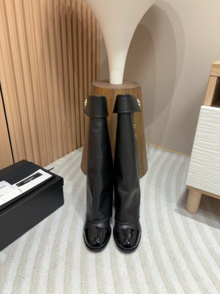 Chanel * Xiaoxiang Button Double C Flip Boots Series Short/Long Boots