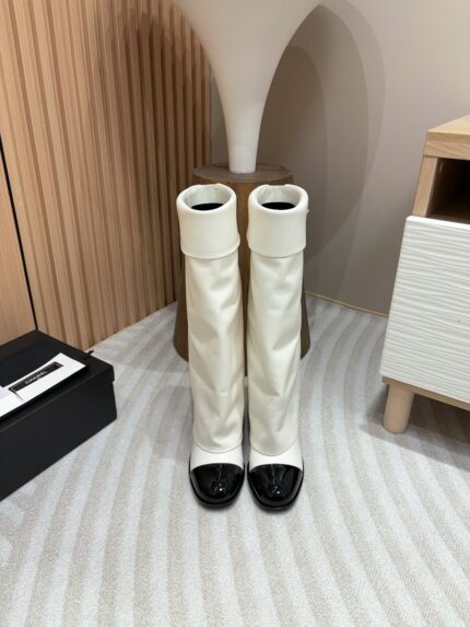 Chanel * Xiaoxiang Button Double C Flip Boots Series Short/Long Boots